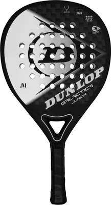 Immagine prodotto di Racchetta da padel Dunlop Galactica Junior bianca e nera per bambini principianti