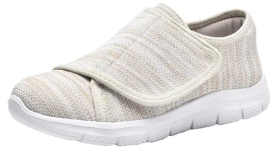 Zdjęcie produktu dla Buty damskie dla diabetyków - Szerokie, ortopedyczne klapki zapewniające komfort
