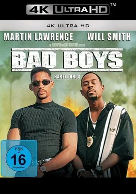 Produktbild von PLAION Bad Boys - Harte Jungs (4K-UHD), Film, Blu-ray, Deutsch, Englisch, Französisch, Spanisch, Tschechisch, 119 min, Bad Boys, Abenteuer