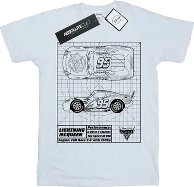 Produktbild von Disney - "Cars" T-Shirt für Jungen BI11983 (104) (Weiß)