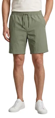 Image de Short pour homme ZARA en coton, vert olive, taille S