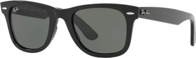 Produktbild von Ray-Ban Wayfarer Ease, Erwachsener, Uni, Wanderer, Quadratisch, Vollrand, Schwarz