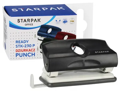 Obrázok produktu pre Dierovač 0,8/80 čierny Starpak 52161