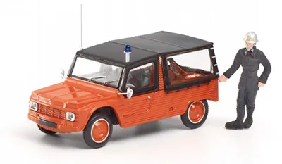 Immagine prodotto di Eligor – 101592 – CITROËN MEHARI – Veicolo per pompieri – Scala 1/43 – Rosso