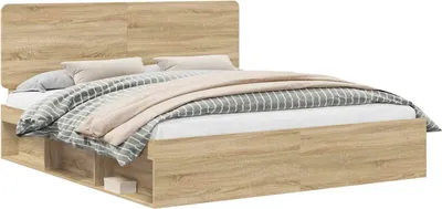 Obrázek produktu pro vidaXL Rám postele Sonoma 180 x 200 cm z masivního borovicového dřeva