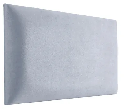 Produktbild von Wandpaneele 3D 60x30 cm gepolstert –  mit weicher Füllung, Farbe hellgrau