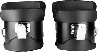 Produktbild von Gravity Boots Rückentrainer Hängeschuhe Hang Boots Fitness Bauchtrainer schwarz