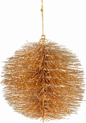 Image de Décoration d'arbre de Noël Brosse Pendentif Décoration d'arbre Boules de Noël ø 8cm scintillantes, Variante:2