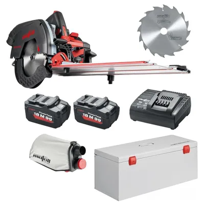 Produktbild von Mafell Akku Kapp-Sägesystem KSS 60 18M bl + TK + HM-Blatt 185x1,8x1,2x20 Z16 WZ