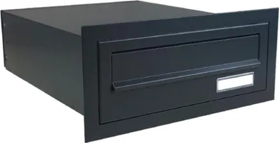 Produktbild von B-03 Durchwurfbriefkasten in RAL 7016