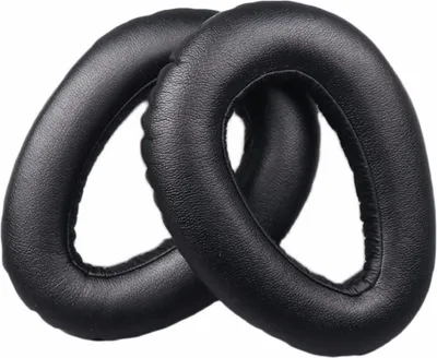 Image de INF Coussinets d'oreille noirs pour Sennheiser PXC550 PXC480 MB660 1 paire