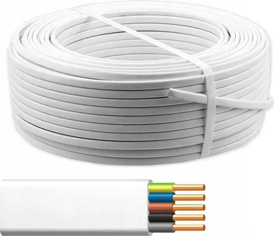 Produktbild von FLACHKABEL YDYp 5x2,5 750V 100m