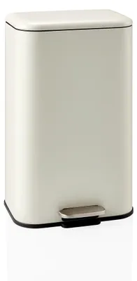 Produktbild von hjh OFFICE Mülleimer 30 Liter Clean 1 Abfalleimer Mülltrenner rechteckig für Küche, Büro mit Step-On 62.0 x 29.0 x 35.0 cm