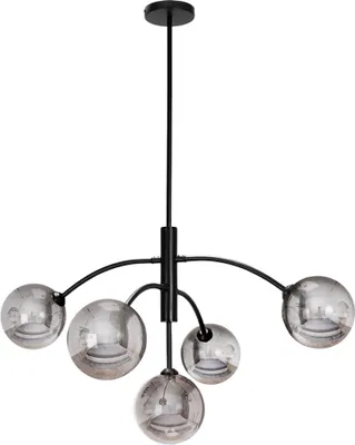 Produktbild von tooLight Pendellampe App1021-6Cp Glas Kugel 5-Lichtquelle G9 48X82X99Cm