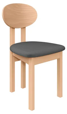 Produktbild von MIRJAN24 Stuhl Divo III, Esszimmerstuhl aus Buchenholz, 47x48x85 cm (Holzfarbe: Artisan, Stofffarbe: Kronos 22)