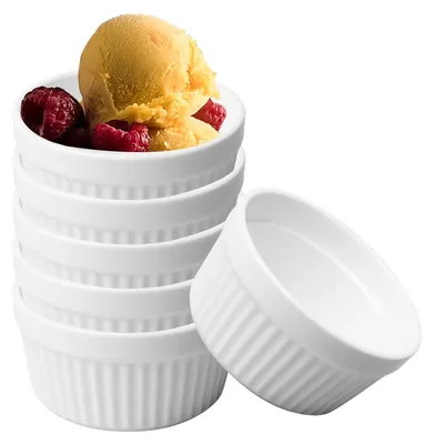 Productafbeelding van Set van 6 Kleine Keramische Mokken voor Dessert