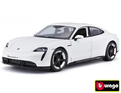 Immagine prodotto di BBURAGO Porsche Taycan Turbo S 1:24 Modello di auto da città premontato