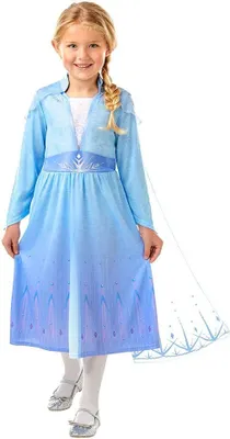 Produktbild von Die Eiskönigin 2 Elsa Reiseoutfit Kostüm Größe 98 für Kinder Kindergröße: 98