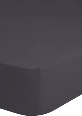 Immagine prodotto di Good Morning Renforcé, lenzuolo per il montaggio 90 X 220 cm, grigio