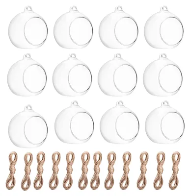 Image de Omgoods - Support en verre pour bougie chauffe-plat, suspendu, 8 cm, pour décoration