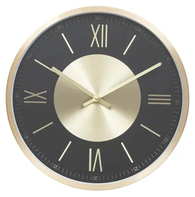 Produktbild von Atmosphera Wanduhr Roma Unendlichkeit - Vintage Metall - 30 cm