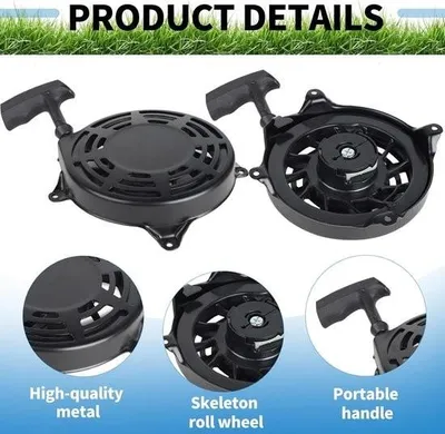 Produktbild von Seilzugstarter Briggs Stratton 497680 498144 Ersatzteile Rasenmäher - Starter Handstarter