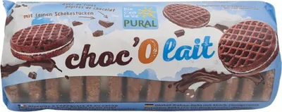 Produktbild von Choc'O lait - Dinkel-Kakaokeks mit Milch-Honigcreme 85g