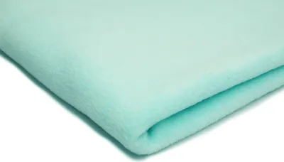 Obrázek produktu pro Tkaniny Polar Fleece 200 g/m2 Aqua 50 x 155 cm