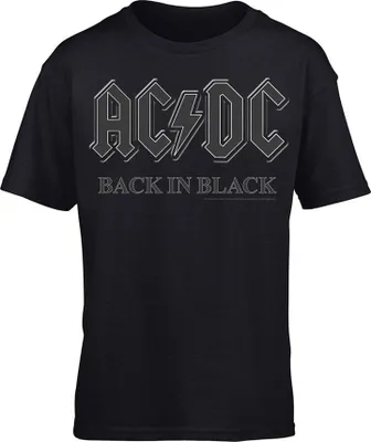 Obrázok produktu pre AC/DC Back In Black Black S Tričko