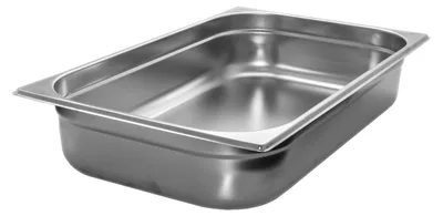 GN 1/1 Gastronormbehälter GN-Behälter Gastronorm Edelstahl 16 Liter Tiefe 100mm