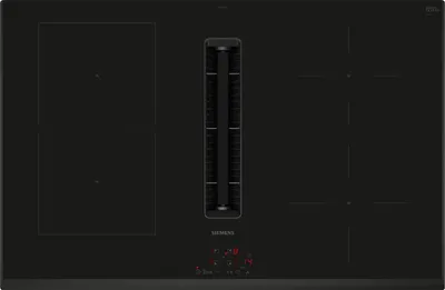 Produktbild von Siemens ED851BS16E, iQ300, Kochfeld mit Dunstabzug (Induktion), 80 cm, Rahmenlos aufliegend
