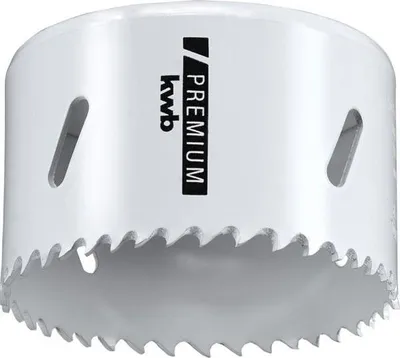 Immagine prodotto di kwb 598070, Autoperforante, Trapano, Alluminio, Rame, Cartongesso, Plastica, Acciaio, Legno, Bianco, Metallo, Acciaio rapido legato al cobalto (HSS-Co)