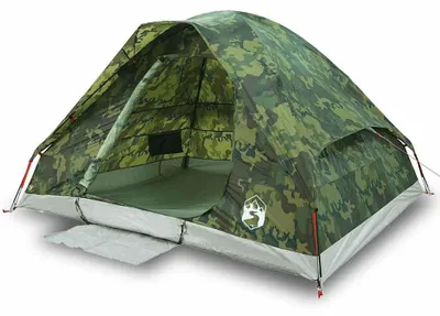 Immagine prodotto di Tenda da campeggio per 2 persone, color verde oliva, con borsa per il trasporto