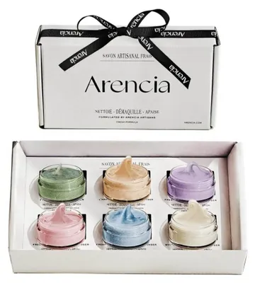Productafbeelding van ARENCIA - Ontdekkit voor gezichtsreiniger, 15g * 6 stuks