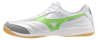 Obrázok produktu pre MIZUNOMORELIA SALA ELITE IN, White/Neon Green/Galaxy Silver, 43.0