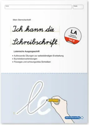 Produktbild von Ich kann die Schreibschrift - Lateinische Ausgangsschrift - LA - Übungsheft zu den Buchstabenverbindungen