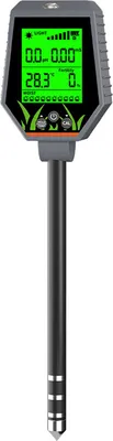 Produktbild von tester gleby 6w1 Miernik wartości EC PH, natężenia światła, żyzności, temperatury, wilgotności Miernik wilgotności do uprawy roślin ogrodowych