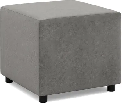 Produktbild von Sitzpouf für das Wohnzimmer 50 x 50 cm, Hellgrau