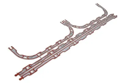 Produktbild von LEMA Ölwannendichtung Papier für SCANIA 4 - series 25620.06