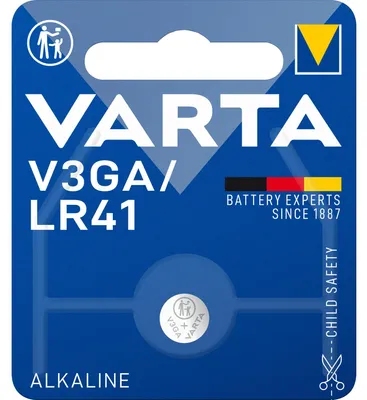 Produktbild von Varta 24261 101 401 - Einwegbatterie - LR41 - Alkali - 1,5 V - 1 Stück(e) - Edelstahl