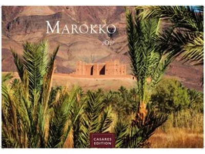 Image de Calendrier Maroc 2027 - Calendrier mural | Calendrier photo Afrique 24 x 35 cm - De grande qualité pour l'année 2027 - avec de superbes photos du Maroc.