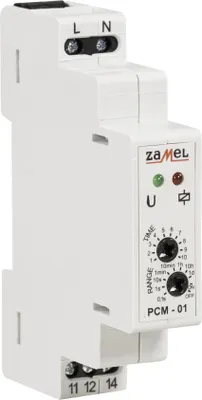 Zdjęcie produktu dla Zeitrelais 230V AC, PCM-01, exta Zamel