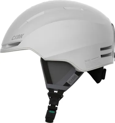 Obrázek produktu pro CRNK Skadi Ski Helmet - Lyžařská helma pánská - Lyžařská helma dámská - Lyžařská helma - Lyžařská helma pánská - Lyžařská helma dámská - Snowboardová helma - Lyžařská helma bílá - Teplá kožešinová podšívka - Magnetické zapínání - L