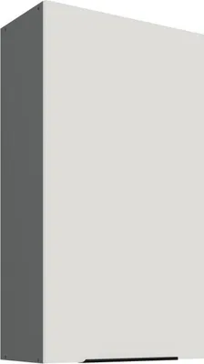 Produktbild von LUNARA Küchenoberschrank – Breite 60 cm, Weiß/Anthrazit