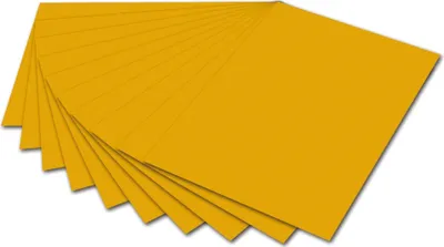 Produktbild von Folia 6116 Fotokarton - 50 x 70 cm, dunkelgelb
