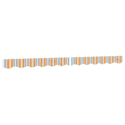 Image de vidaXL Volant de store Multicolore Rayé 3 m