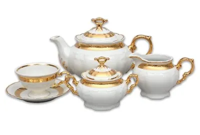 Produktbild von Thun 1794 Marie Louise, Teeservice, Gold, Thun, 15 d.