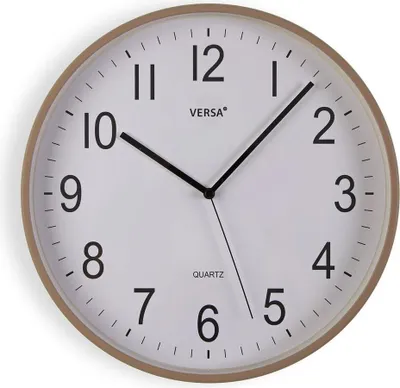 Produktbild von Wanduhr Versa Grau Kunststoff 35,1 X 35,1 X 4,5 CM