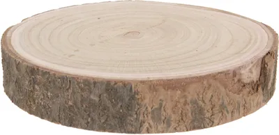 Image de Dessous de plat en bois, ø 23-28cm, h 3cm