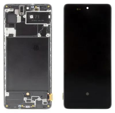 Produktbild von Samsung Galaxy A71 Display (mit Rahmen) schwarz